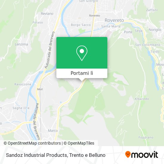 Mappa Sandoz Industrial Products