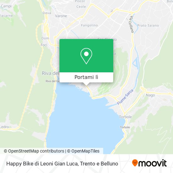 Mappa Happy Bike di Leoni Gian Luca