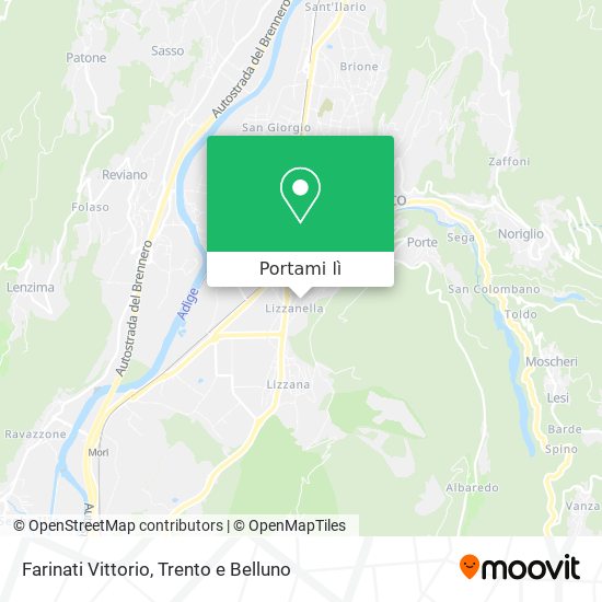 Mappa Farinati Vittorio