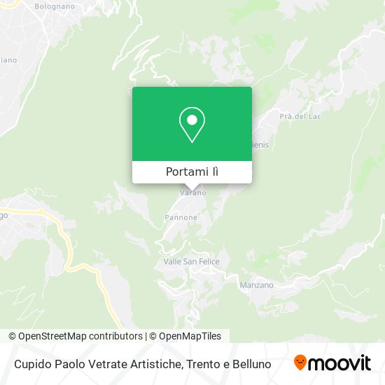 Mappa Cupido Paolo Vetrate Artistiche