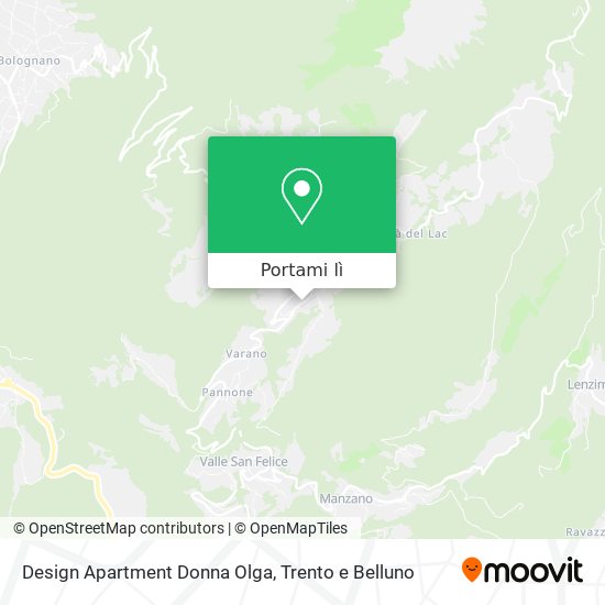 Mappa Design Apartment Donna Olga