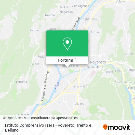 Mappa Istituto Comprensivo Isera - Rovereto