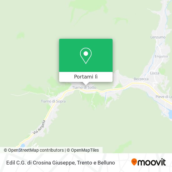 Mappa Edil C.G. di Crosina Giuseppe