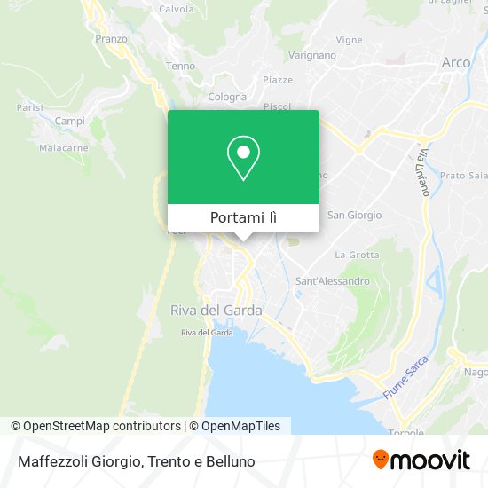 Mappa Maffezzoli Giorgio