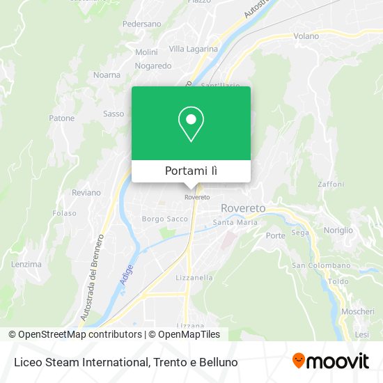 Mappa Liceo Steam International