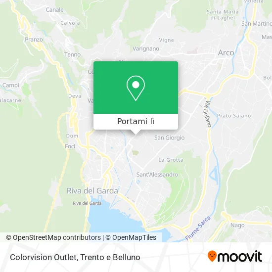 Mappa Colorvision Outlet