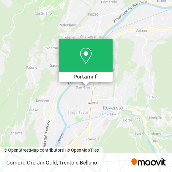 Mappa Compro Oro Jm Gold
