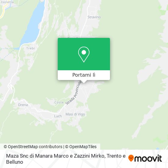 Mappa Maza Snc di Manara Marco e Zazzini Mirko