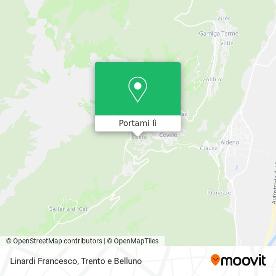 Mappa Linardi Francesco