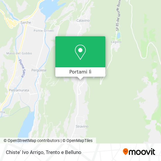 Mappa Chiste' Ivo Arrigo