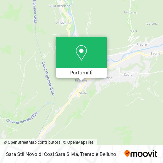 Mappa Sara Stil Novo di Cosi Sara Silvia