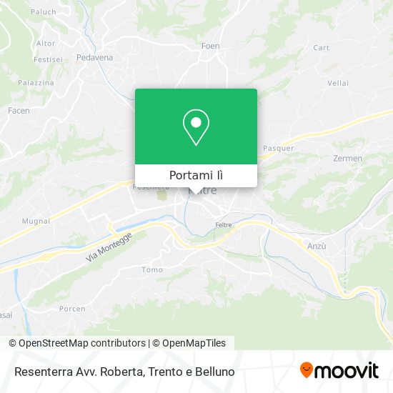 Mappa Resenterra Avv. Roberta