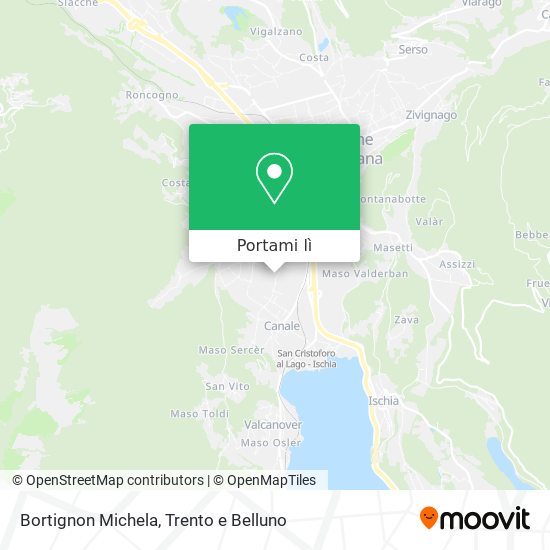 Mappa Bortignon Michela