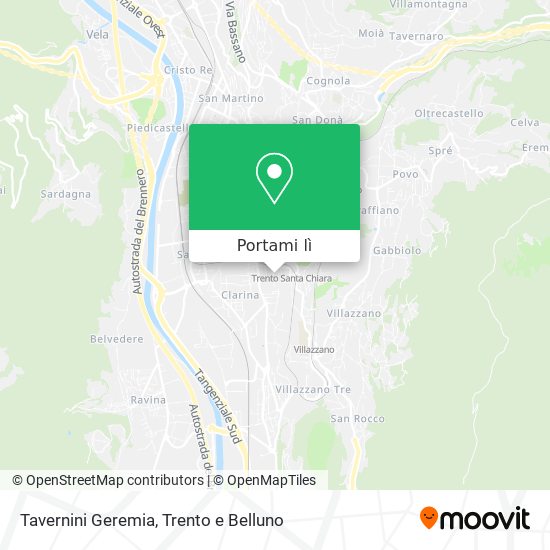 Mappa Tavernini Geremia