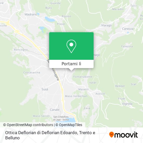 Mappa Ottica Deflorian di Deflorian Edoardo