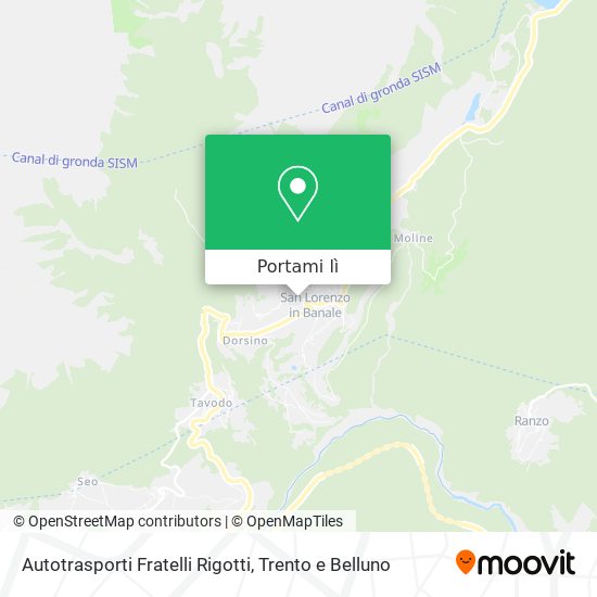 Mappa Autotrasporti Fratelli Rigotti