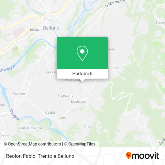 Mappa Reolon Fabio