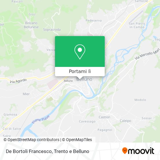 Mappa De Bortoli Francesco