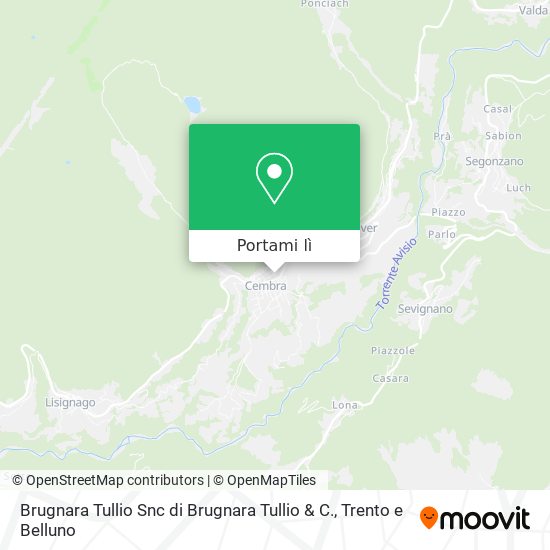 Mappa Brugnara Tullio Snc di Brugnara Tullio & C.