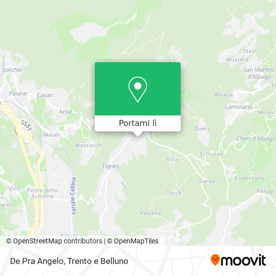 Mappa De Pra Angelo