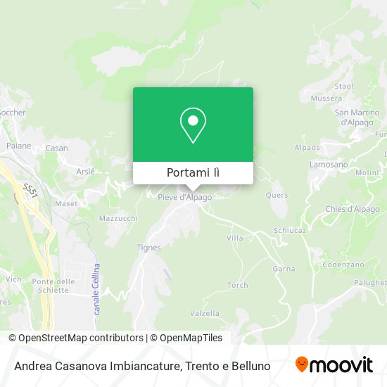 Mappa Andrea Casanova Imbiancature