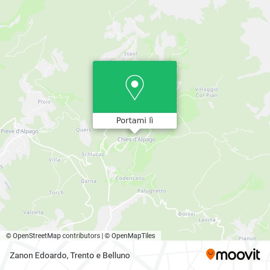 Mappa Zanon Edoardo
