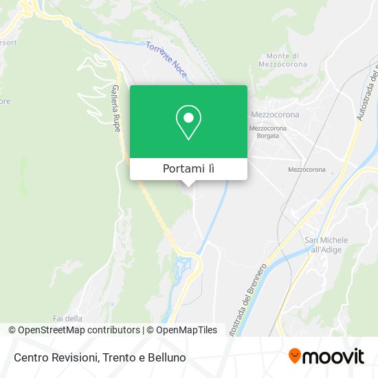Mappa Centro Revisioni