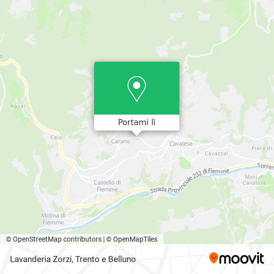 Mappa Lavanderia Zorzi