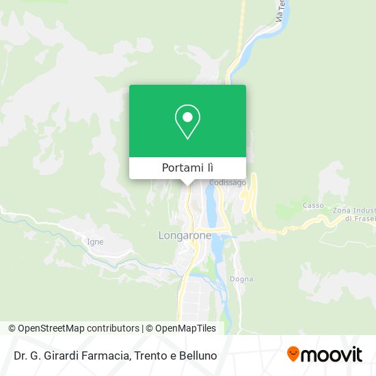 Mappa Dr. G. Girardi Farmacia