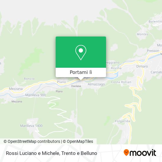 Mappa Rossi Luciano e Michele