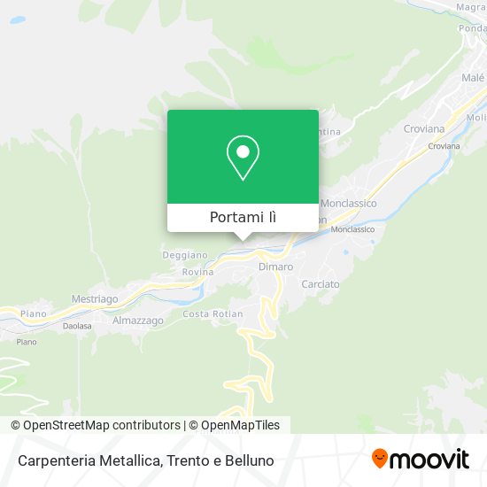 Mappa Carpenteria Metallica
