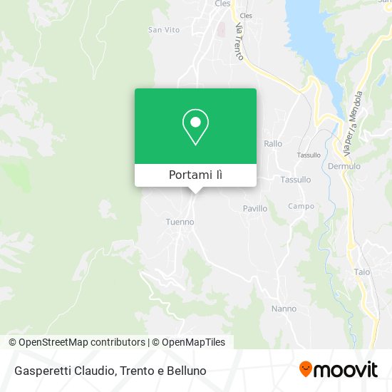 Mappa Gasperetti Claudio