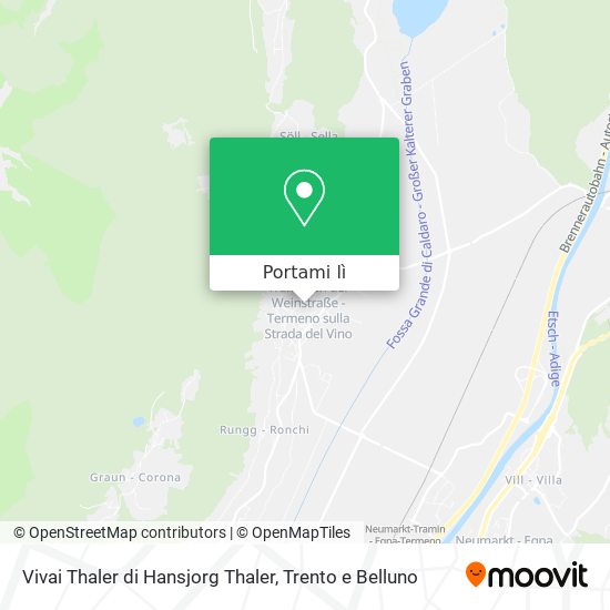 Mappa Vivai Thaler di Hansjorg Thaler