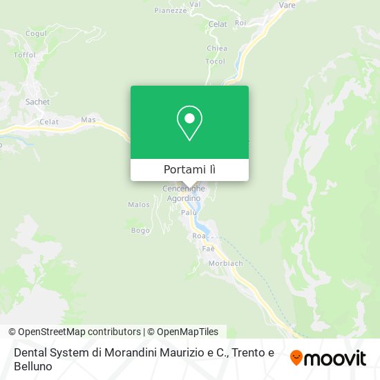 Mappa Dental System di Morandini Maurizio e C.
