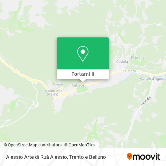 Mappa Alessio Arte di Ruà Alessio