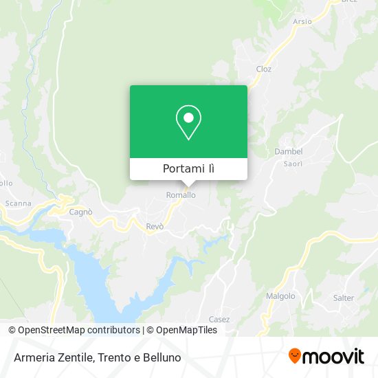 Mappa Armeria Zentile