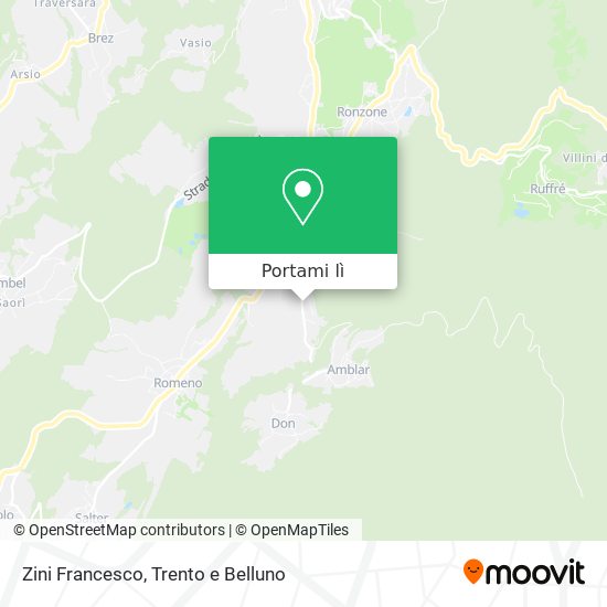 Mappa Zini Francesco
