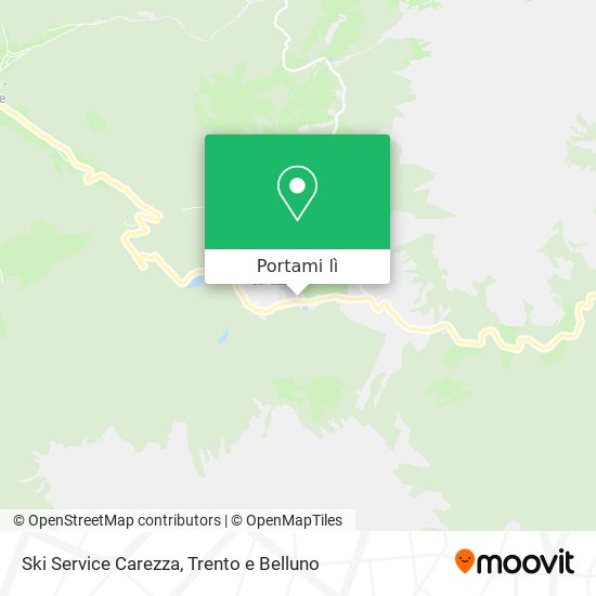 Mappa Ski Service Carezza