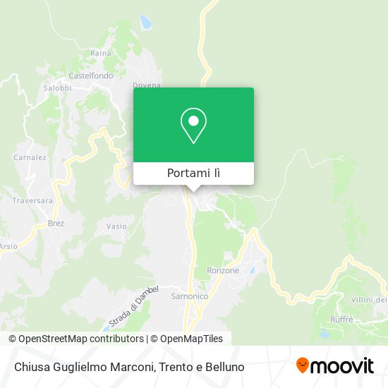 Mappa Chiusa Guglielmo Marconi