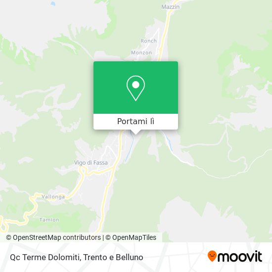 Mappa Qc Terme Dolomiti