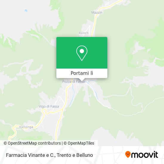 Mappa Farmacia Vinante e C.