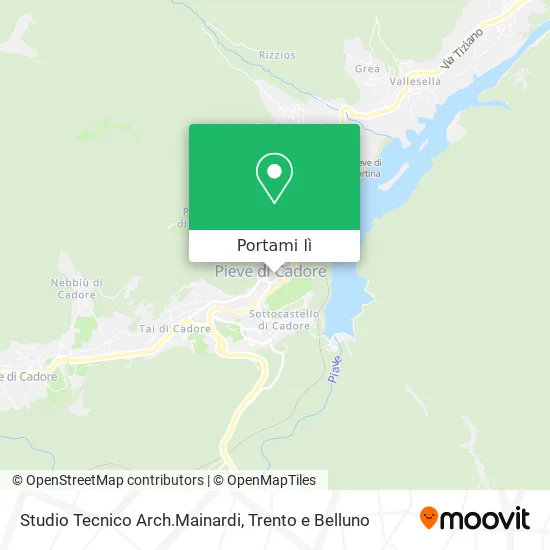 Mappa Studio Tecnico Arch.Mainardi