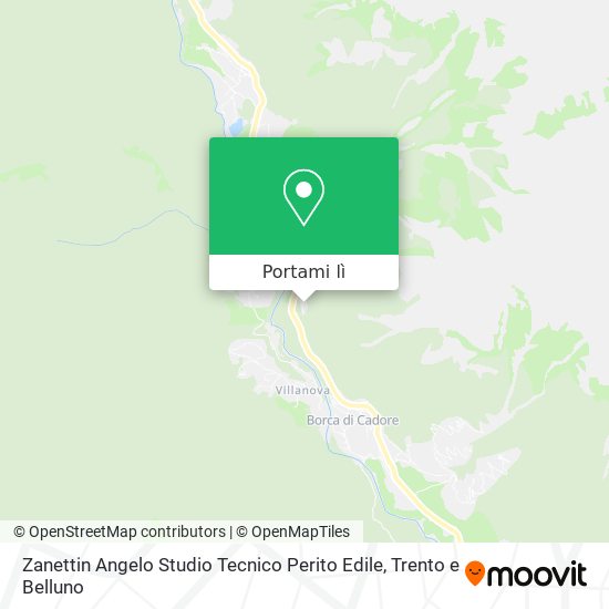 Mappa Zanettin Angelo Studio Tecnico Perito Edile