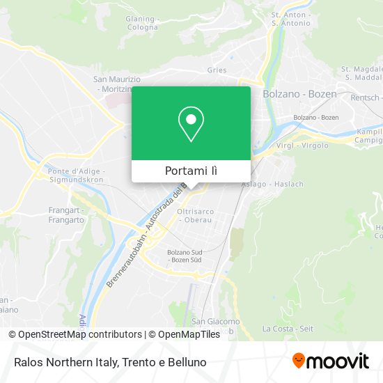 Mappa Ralos Northern Italy