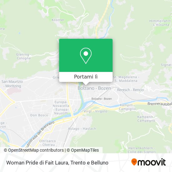 Mappa Woman Pride di Fait Laura
