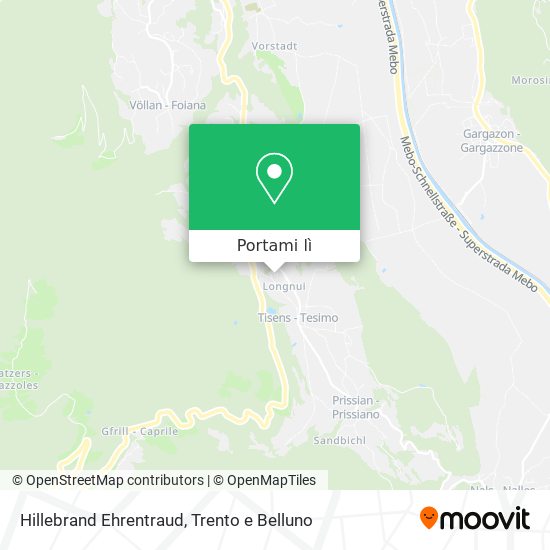 Mappa Hillebrand Ehrentraud