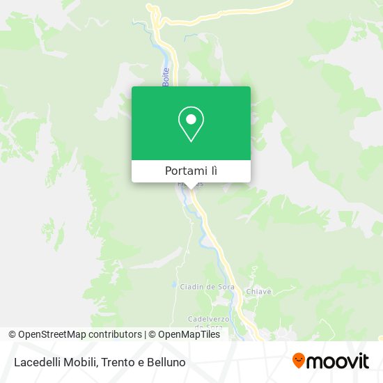Mappa Lacedelli Mobili