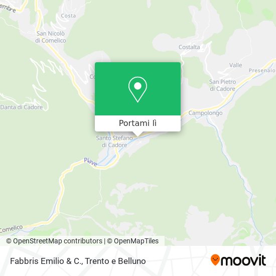Mappa Fabbris Emilio & C.