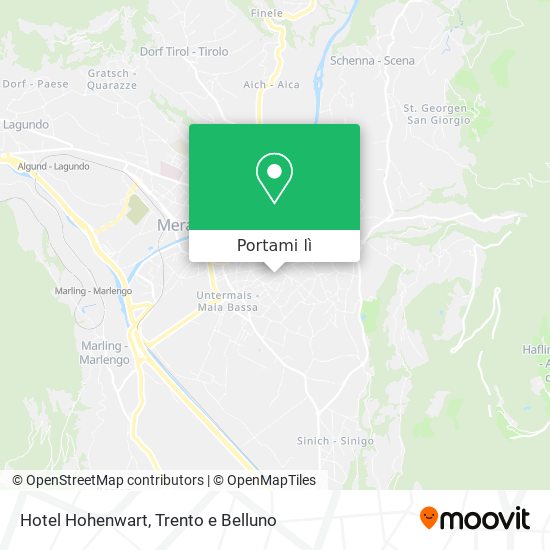 Mappa Hotel Hohenwart