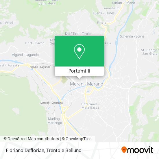 Mappa Floriano Deflorian